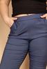 Picture of ELASTICATED WAIST HIGHLY STRETCH THREE QUARTER CAPRI